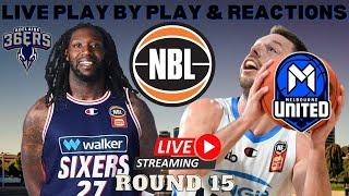 Adelaide 36ers vs Melbourne United I Play By Play & Fan Reactions