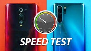 Xiaomi Mi 9T vs Huawei P30 Pro - Speed Test ️