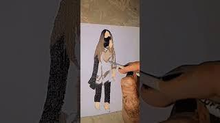 FACELESS PORTRAIT , SKECTH AND CUSTOMIZE WORK |  ART BY HADIQA