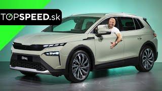 2025 ŠKODA ELROQ - mladší, krajší no kratší Enyaq od 33 tisíc €