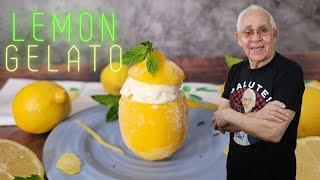 Gelato Made With Fresh Lemons - Perfect For Summer!