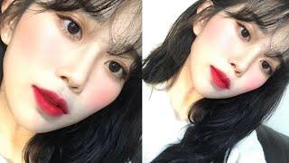 Reddish Winter Make-up (붉게 물들인 겨울 메이크업) 아름하다