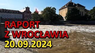 FALA KULMINACYJNA WE WROCŁAWIU - WALCZYMY Z POWODZIĄ!