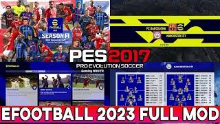 PES 2017 EFOOTBALL 2023 FULL UPDATE