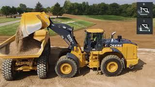 Easy to Use Operator Controls | John Deere Production-Class Wheel Loaders