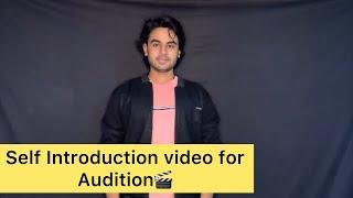 Self Introduction video for Audition |my new Intro video 2021 #auditioninmumbai