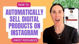 How to automatically sell digital products on Instagram