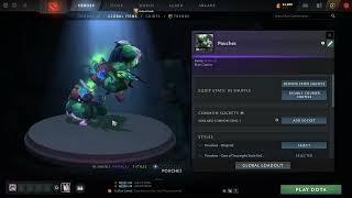 DIRETIDE - Battle Pass Reward - Pouches Courier - New Style Gem of Truesight