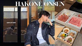 HAKONE ONSEN VLOG️ staying at onsen hotel Owakudani, Sengokuharasusuki.