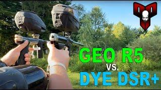 Planet Eclipse Geo R5 vs Dye DSR+ // Battle of the Smooth Shooters