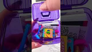 Miniature School Supplies Collection Box Opening Satisfying Video ASMR! #asmr #mini ️️