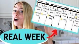 My Fat Burning, Cortisol Balancing Weekly Workout Schedule