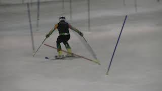 Ski Racing Training Slalom Indoor - Cormac Comerford