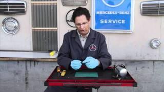 Repairing Mercedes Diesel Plastic Injection Pump Fuel Lines (Hoses)