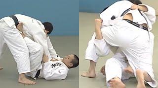 Kodokan shows beautiful and effortless attacks from open guard