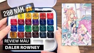 Đập hộp màu nước Daler Rowney 200 năm lịch sử?