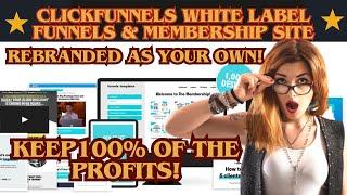 Clickfunnels The Last Secret: White Label Funnels & Membership Explained.