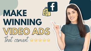 How To Make Great Video Ads for eCommerce Facebook Ads | Create these Videos by yourself