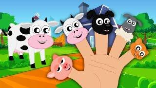 Animals Finger Family And Kids Song For Children | Nursery Rhymes For Babies