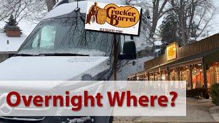 Overnight Parking at a Cracker Barrel