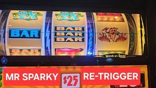 JACKPOT on Mr. SPARKY Machine at Kickapoo Lucky Eagle Casino $2500 @mcgslots2692