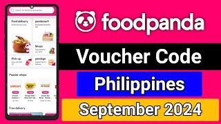 Foodpanda philippines voucher code in September 2024 | foodpanda voucher code