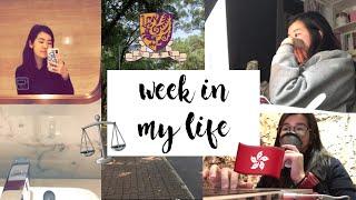 COLLEGE/UNI WEEK IN MY LIFE // CUHK first-year law student !