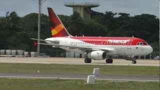 [SBFZ/ FOR] Pouso & Decolagem RWY13 Airbus A318-121 PR-AVH Avianca 29/03/2013