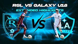 RSL VS GALAXY U18 MLS NEXT | EXTENDED HIGHLIGHTS 09/14/24