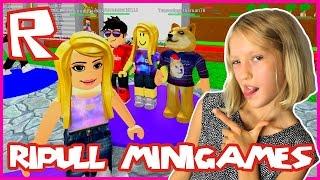 Ripull Minigames - BOUNCY TRAMPOLINE | Roblox