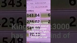 kingston kc3000 #nvme_ssd #nvme #shortunboxing #shorts