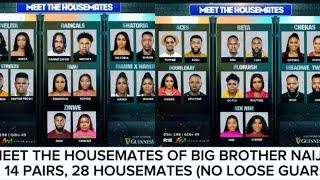 THE LAUNCH SHOW Of BIG BROTHER NAIJA SEASON 9 (MEET THE PAIRED HOUSEMATES) #bbn #trending #bbnaija