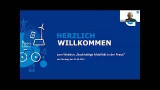 Webinar Nachhaltige Mobilität in der Praxis