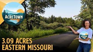 Missouri Land For Sale | 3.09 acres | Peaceful, Easy Access to St. Louis and 44 | Very Buildable