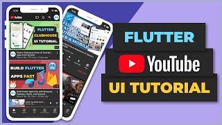 Flutter YouTube Clone UI Tutorial | Apps From Scratch