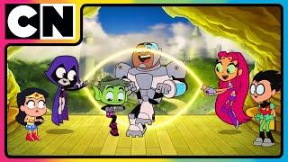 Teen Titans Go| Robo On the Loose! |  Cartoon for kids | Compilation | @cnindia