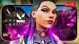 VALORANT MOBILE LIVE  New agent, New map | Rank grind 120 | FreakX