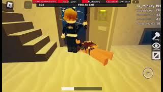 Flee the Facility with my Friend Elizabeth !! / Shaira Roblox