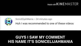 I meet SonicElijahMania For The First Time!