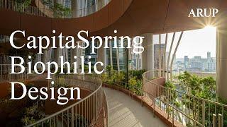 Biophilic Design at CapitaSpring Singapore