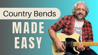 Classic Country Bends Made Easy - G Shape Bends - CAGED