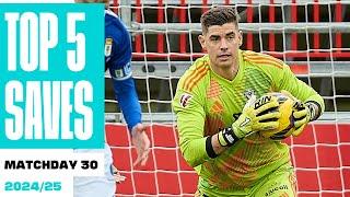 TOP SAVES Matchday 30 LALIGA Hypermotion 2024/25