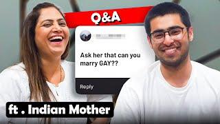 Indian Mother Reacts To LGBTQ ️‍ | QNA ft. Indian Mother