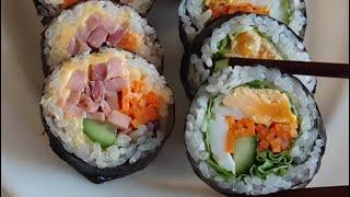 BEST KIMBAP FOR EVERY DAY ️ КИМПАБ НА КАЖДЫЙ ДЕНЬ / ЯИЧНЫЙ  И СЫРНЫЙ РОЛЛ