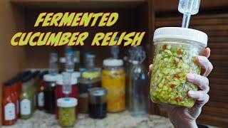 Fermented Cucumber Pepper Relish