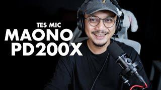 Beli Juga Akhirnya... TES MIC - MAONO PD200X