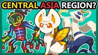 What if CENTRAL ASIA was a Pokemon Region?