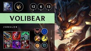 Volibear Jungle vs Wukong: Unstoppable - EUW Grandmaster Patch 14.22