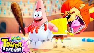 BOSS BATTLES ARE HERE! NEW OP UNITS! LION FISH AND GLADIATOR PATRICK! SpongeBob Tower Defense Roblox