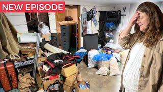 Overwhelming Mud Room Full of Trash & Clutter  BEFORE and AFTER TRANSFORMATION!